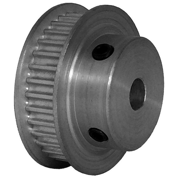 34-3P06-6FA3, Timing Pulley, Aluminum, Clear Anodized,